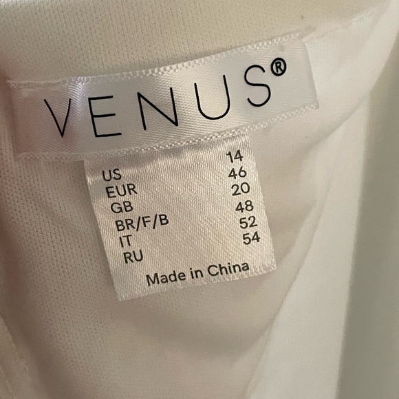 Venus women’s chiffon off the shoulder drop waist boho bell sleeve circle mini - Picture 6 of 8